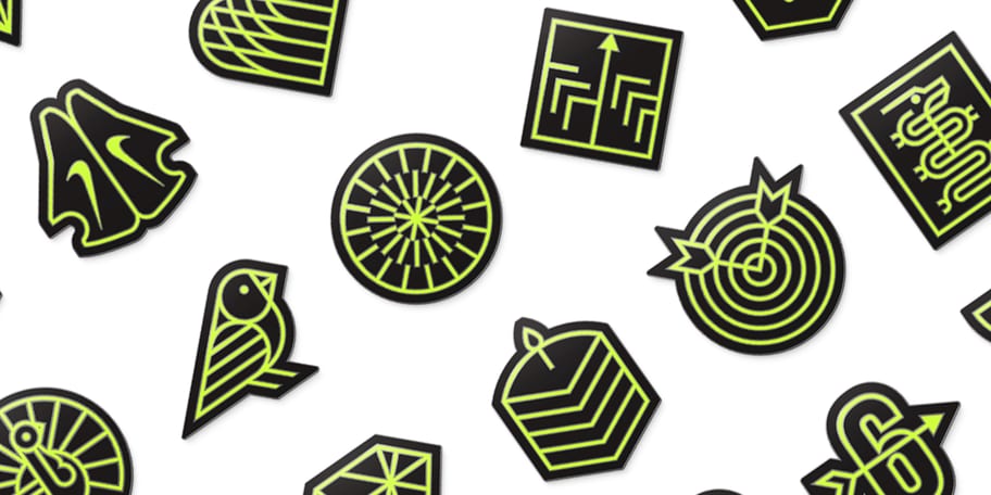 nike run club badges